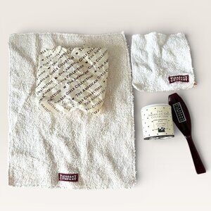 American Girl Skin Care Kit Pleasant Company Doll Cleansing Powder, Brush, Towel